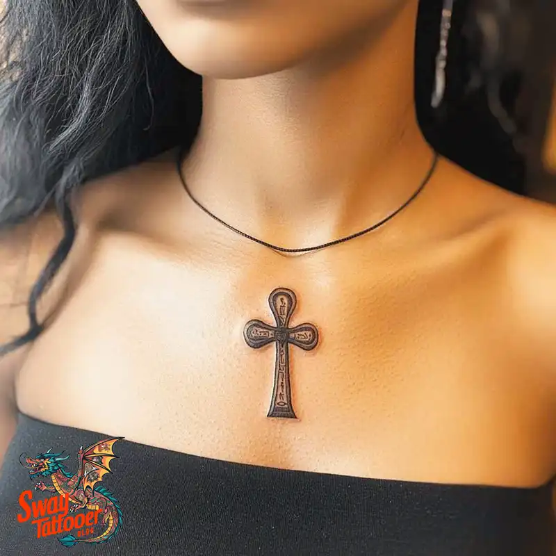 120 Ankh Tattoo Design Trends 2025: What’s Hot Right Now 45 Ankh Tattoo