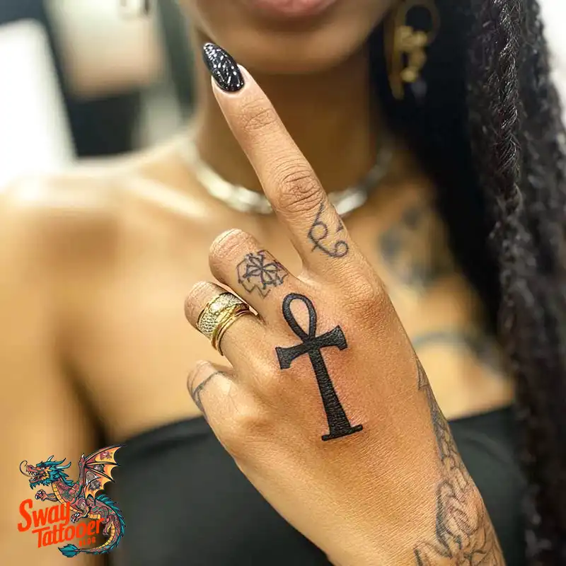 120 Ankh Tattoo Design Trends 2025: What’s Hot Right Now 39 Ankh Tattoo