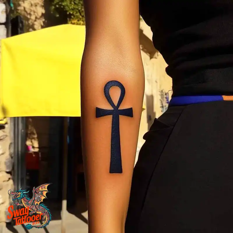 120 Ankh Tattoo Design Trends 2025: What’s Hot Right Now 33 Ankh Tattoo