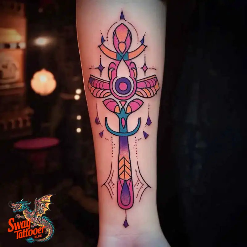 120 Ankh Tattoo Design Trends 2025: What’s Hot Right Now 26 Ankh Tattoo