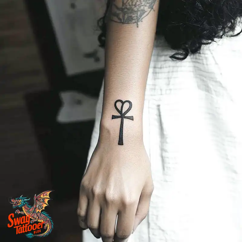 120 Ankh Tattoo Design Trends 2025: What’s Hot Right Now 22 Ankh Tattoo