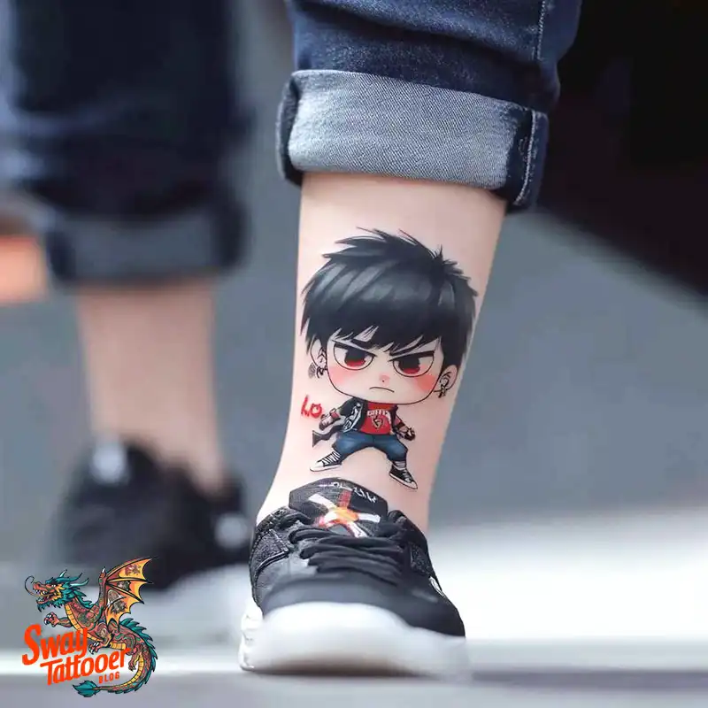 200 Ankle Tattoo Design Ideas: Unique Ink Arts for You 94 Ankle Tattoo