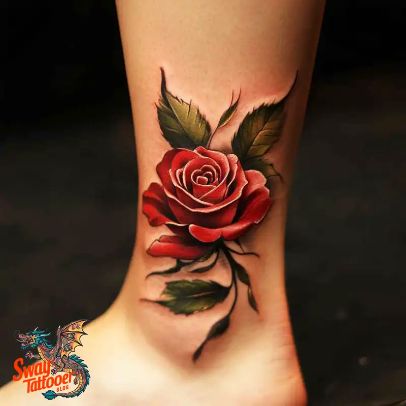 200 Ankle Tattoo Design Ideas: Unique Ink Arts for You 74 Ankle Tattoo