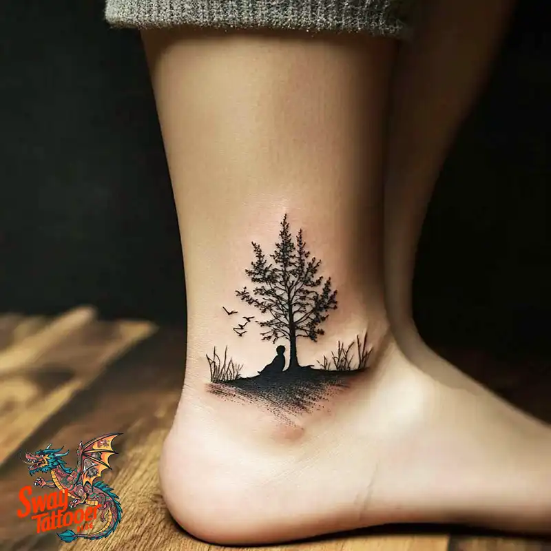 200 Ankle Tattoo Design Ideas: Unique Ink Arts for You 66 Ankle Tattoo