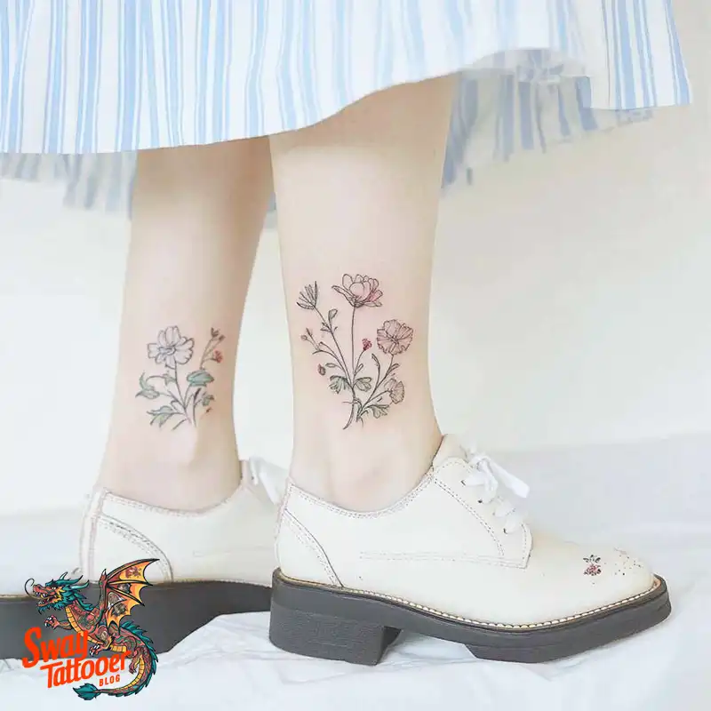 200 Ankle Tattoo Design Ideas: Unique Ink Arts for You 43 Ankle Tattoo