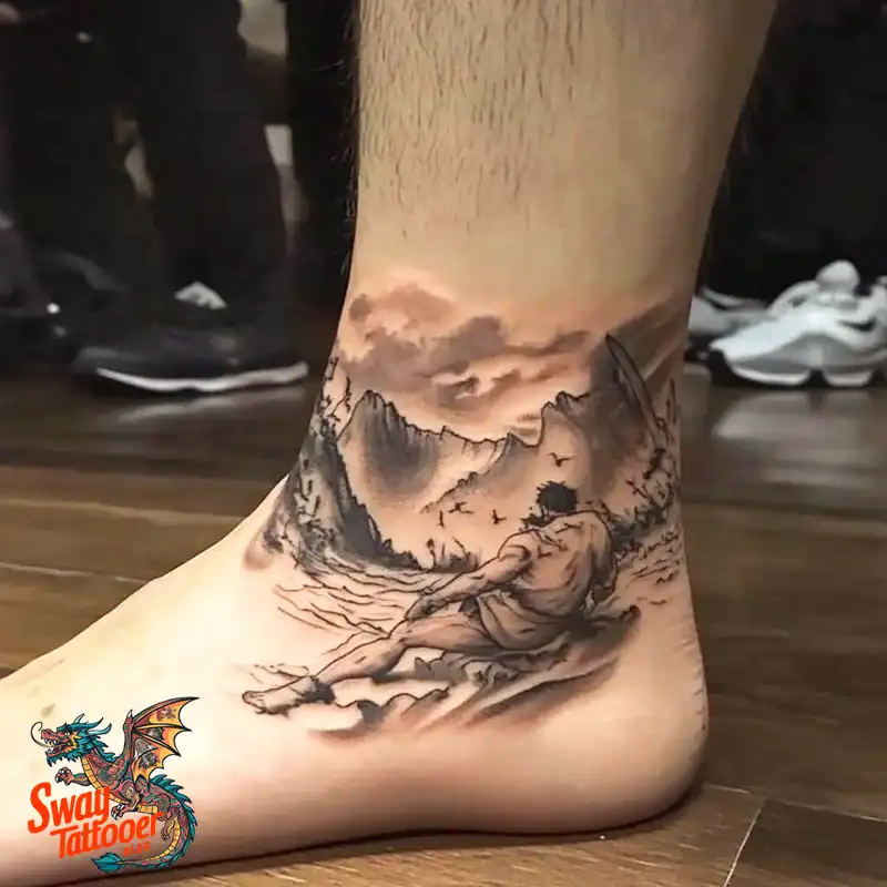 200 Ankle Tattoo Design Ideas: Unique Ink Arts for You 27 Ankle Tattoo