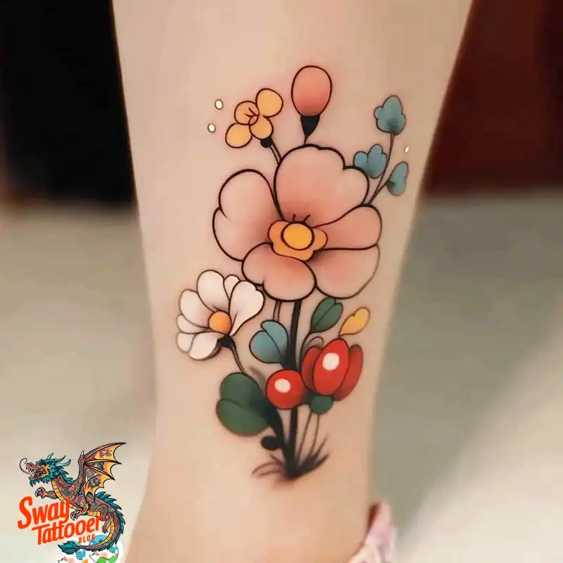 200 Ankle Tattoo Design Ideas: Unique Ink Arts for You 179 Ankle Tattoo