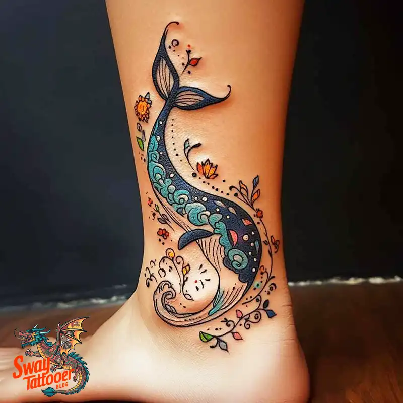200 Ankle Tattoo Design Ideas: Unique Ink Arts for You 147 Ankle Tattoo