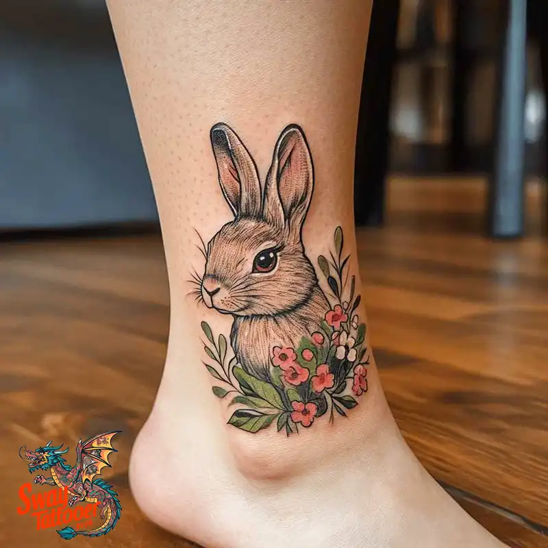 200 Ankle Tattoo Design Ideas: Unique Ink Arts for You 148 Ankle Tattoo