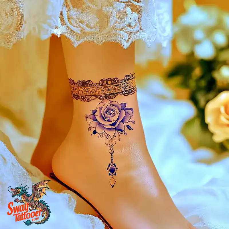 200 Ankle Tattoo Design Ideas: Unique Ink Arts for You 126 Ankle Tattoo