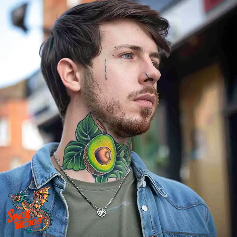 100 Avocado Tattoo Designs: Trendy Ink with Deep Meaning 105 Avocado tattoo