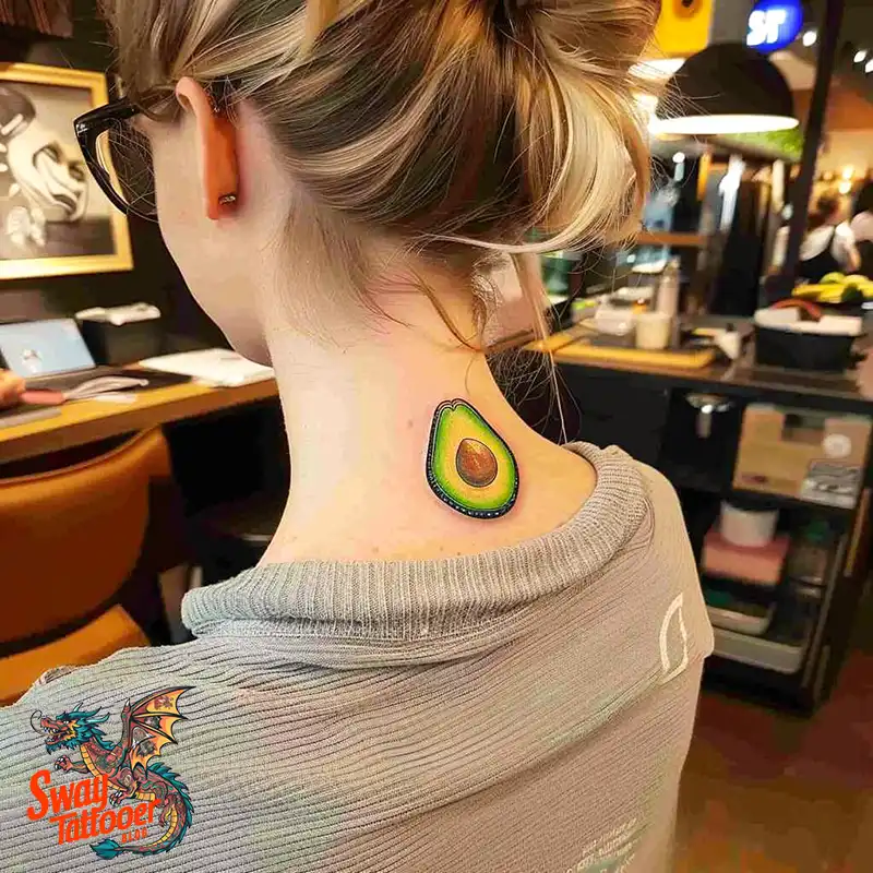 100 Avocado Tattoo Designs: Trendy Ink with Deep Meaning 50 Avocado tattoo