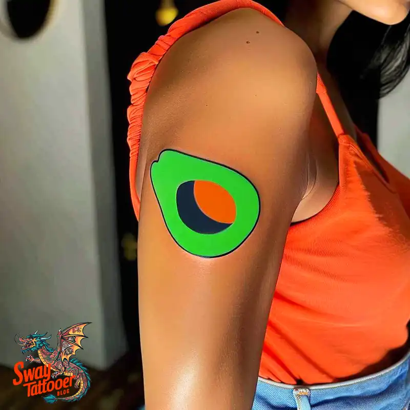 100 Avocado Tattoo Designs: Trendy Ink with Deep Meaning 54 Avocado tattoo