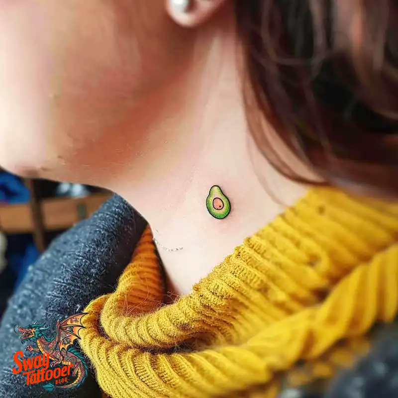 100 Avocado Tattoo Designs: Trendy Ink with Deep Meaning 102 Avocado tattoo