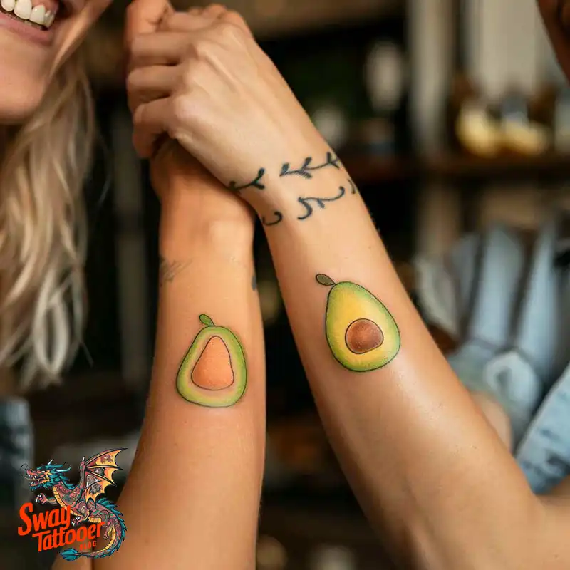 100 Avocado Tattoo Designs: Trendy Ink with Deep Meaning 20 Avocado tattoo