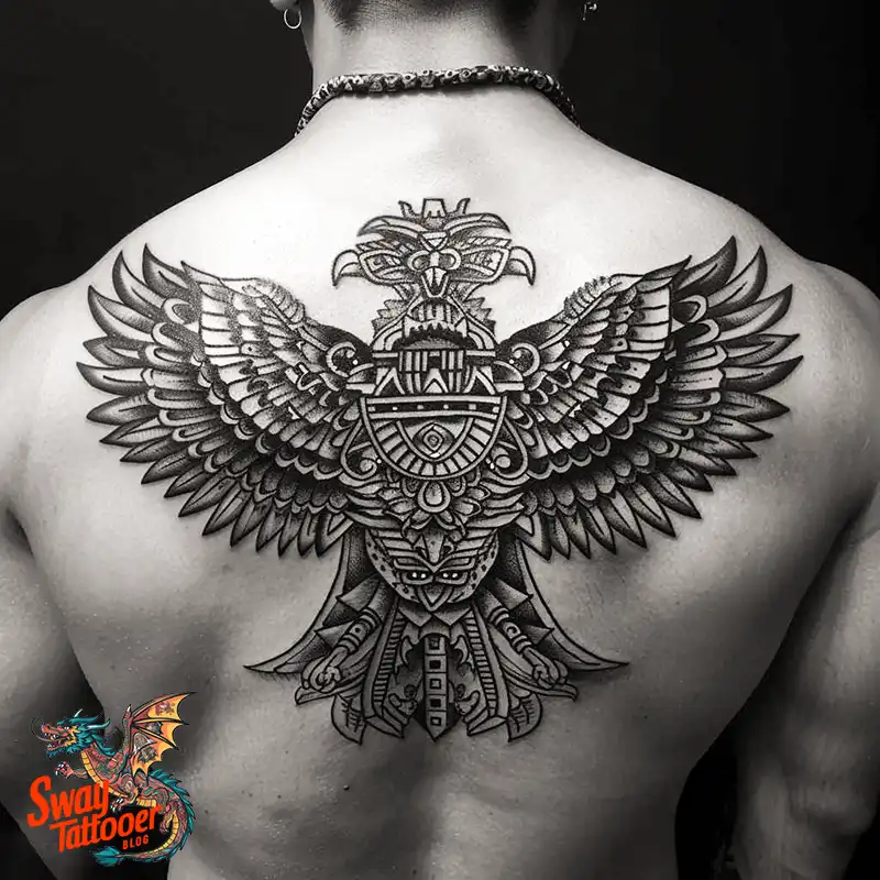 130 Aztec Tattoo Design Ideas: History & Symbolic Meaning 120 Aztec Tattoo
