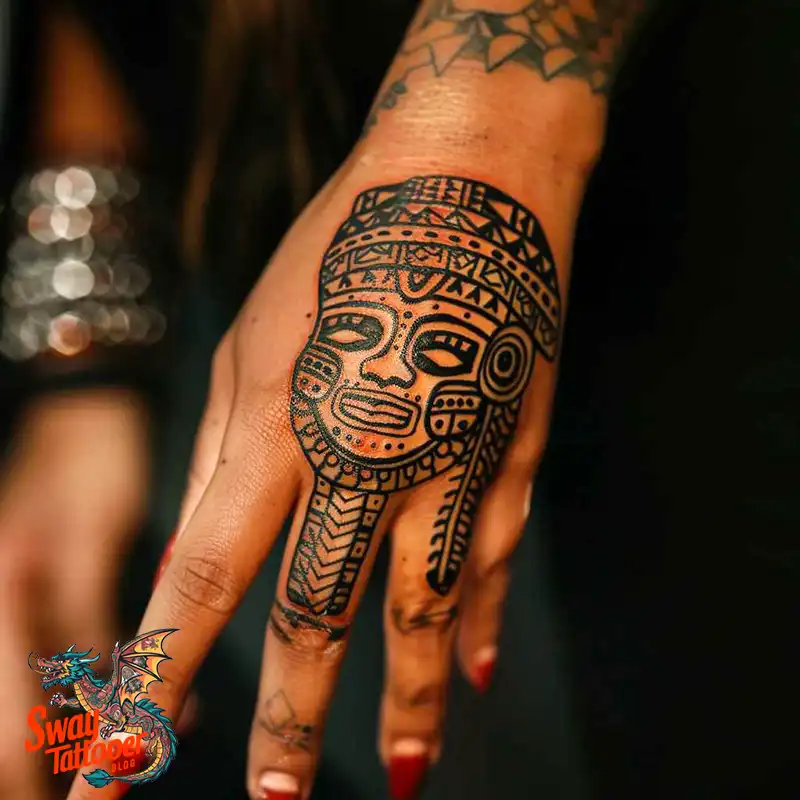 130 Aztec Tattoo Design Ideas: History & Symbolic Meaning 28 Aztec Tattoo