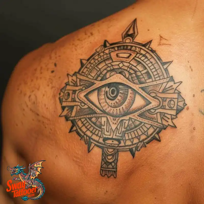 130 Aztec Tattoo Design Ideas: History & Symbolic Meaning 127 Aztec Tattoo