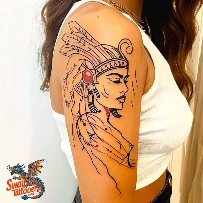130 Aztec Tattoo Design Ideas: History & Symbolic Meaning 11 Aztec Tattoo