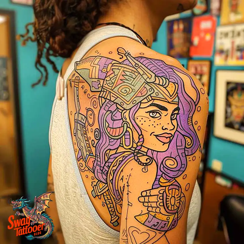 130 Aztec Tattoo Design Ideas: History & Symbolic Meaning 8 Aztec Tattoo
