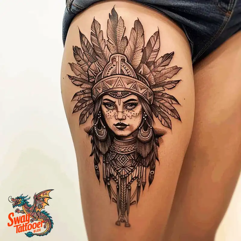 130 Aztec Tattoo Design Ideas: History & Symbolic Meaning 103 Aztec Tattoo