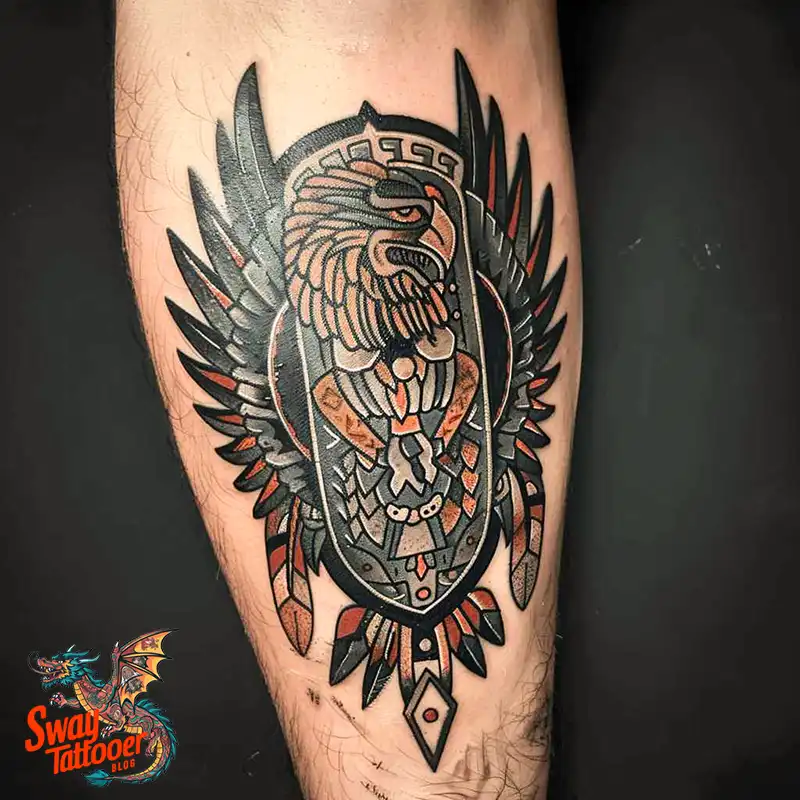 130 Aztec Tattoo Design Ideas: History & Symbolic Meaning 98 Aztec Tattoo