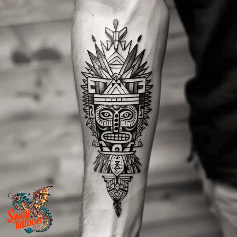 130 Aztec Tattoo Design Ideas: History & Symbolic Meaning 94 Aztec Tattoo