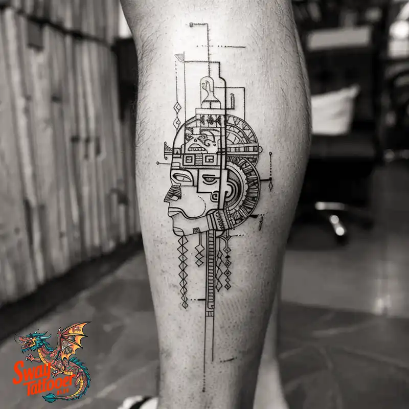 130 Aztec Tattoo Design Ideas: History & Symbolic Meaning 93 Aztec Tattoo