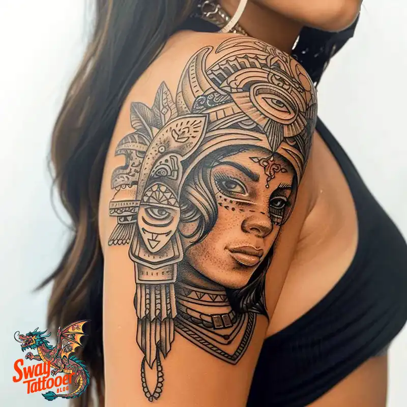130 Aztec Tattoo Design Ideas: History & Symbolic Meaning 73 Aztec Tattoo