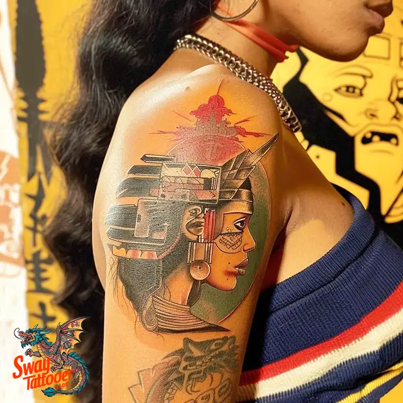 130 Aztec Tattoo Design Ideas: History & Symbolic Meaning 72 Aztec Tattoo
