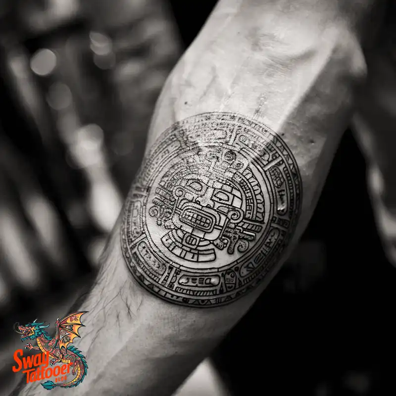 130 Aztec Tattoo Design Ideas: History & Symbolic Meaning 123 Aztec Tattoo