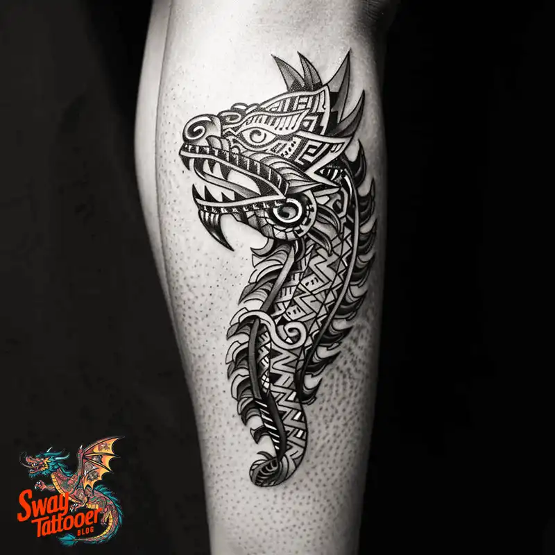 130 Aztec Tattoo Design Ideas: History & Symbolic Meaning 122 Aztec Tattoo