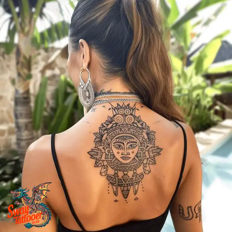 130 Aztec Tattoo Design Ideas: History & Symbolic Meaning 48 Aztec Tattoo