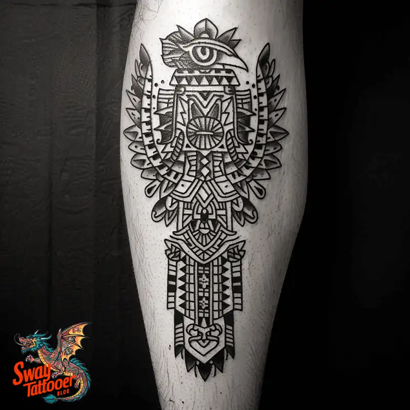 130 Aztec Tattoo Design Ideas: History & Symbolic Meaning 121 Aztec Tattoo