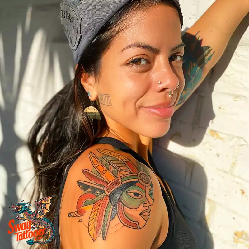 130 Aztec Tattoo Design Ideas: History & Symbolic Meaning 38 Aztec Tattoo
