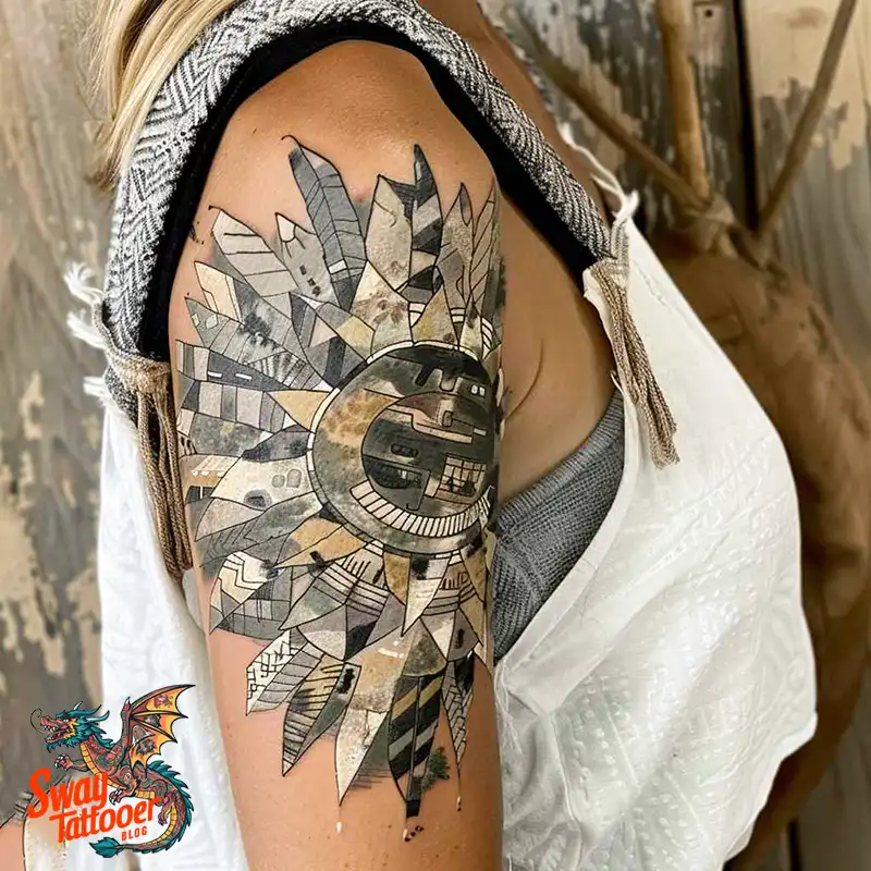 130 Aztec Tattoo Design Ideas: History & Symbolic Meaning 35 Aztec Tattoo