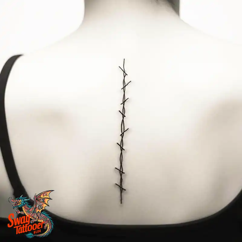 100 Barbed Wire Tattoo Design Ideas with a Sharp Edge 69 Barbed Wire Tattoo
