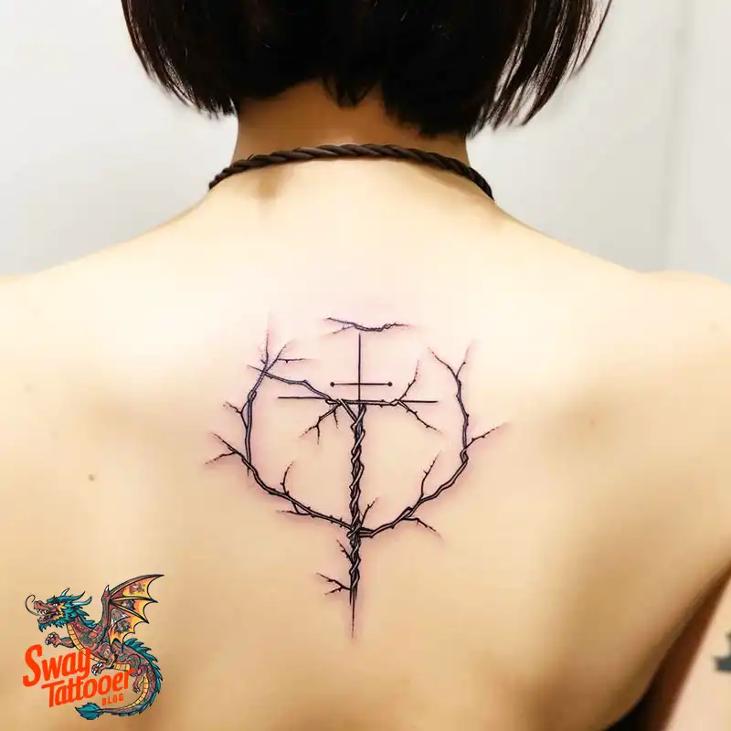 100 Barbed Wire Tattoo Design Ideas with a Sharp Edge 61 Barbed Wire Tattoo
