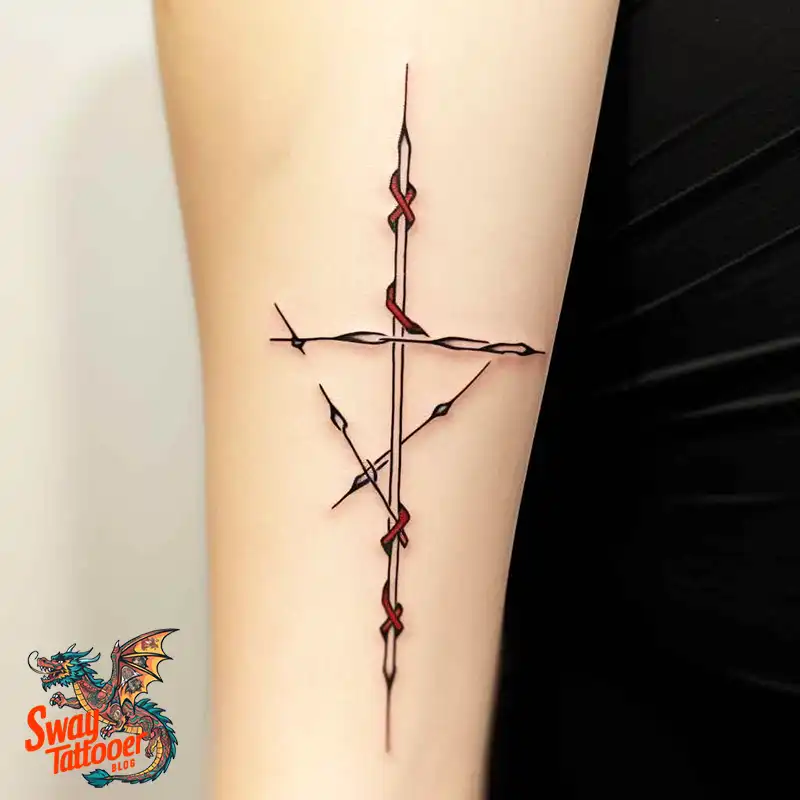 100 Barbed Wire Tattoo Design Ideas with a Sharp Edge 42 Barbed Wire Tattoo