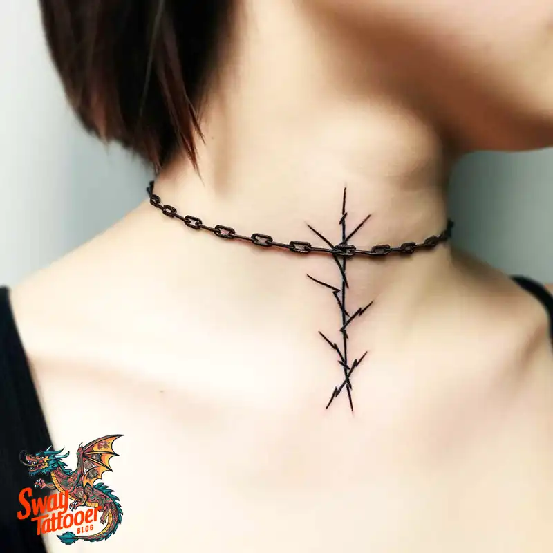 100 Barbed Wire Tattoo Design Ideas with a Sharp Edge 39 Barbed Wire Tattoo