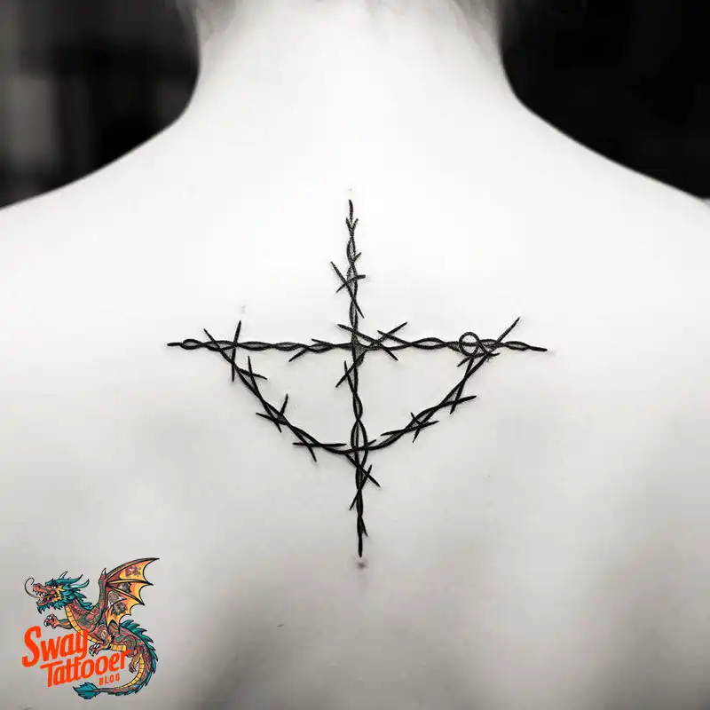 100 Barbed Wire Tattoo Design Ideas with a Sharp Edge 38 Barbed Wire Tattoo