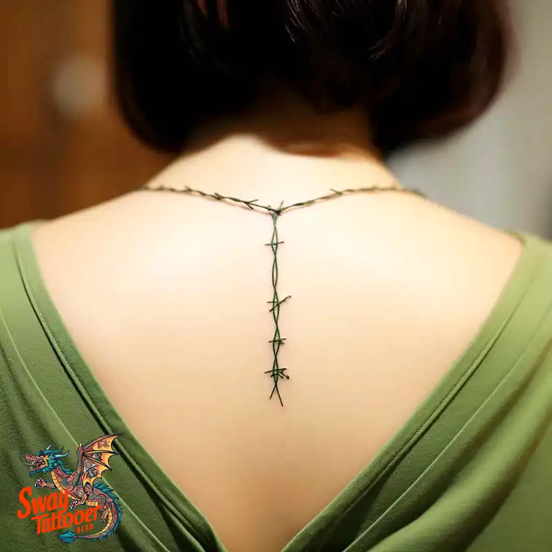 100 Barbed Wire Tattoo Design Ideas with a Sharp Edge 19 Barbed Wire Tattoo