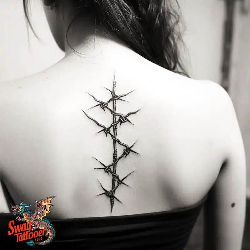 100 Barbed Wire Tattoo Design Ideas with a Sharp Edge 16 Barbed Wire Tattoo