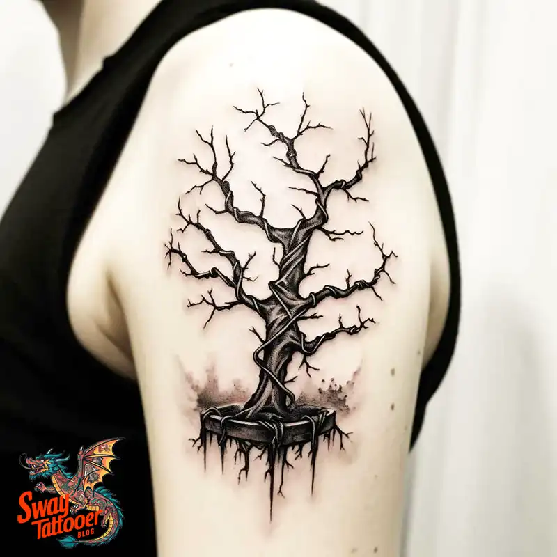 100 Barbed Wire Tattoo Design Ideas with a Sharp Edge 79 Barbed Wire Tattoo
