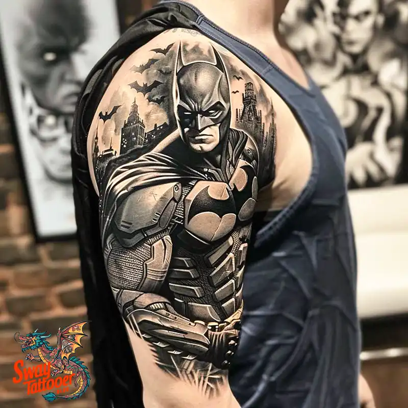 200 Batman Tattoo Designs: Meaning, Styles, and Inspiration 128 Batman tattoo