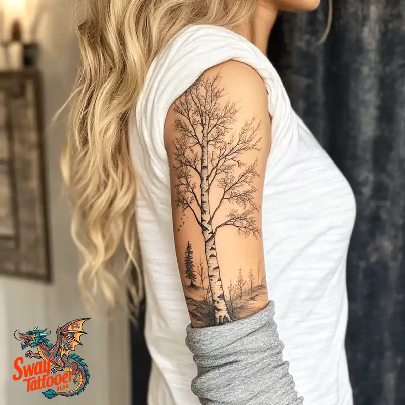 100 Birch Tree Tattoos: Meaning, Designs, and Inspiration 1 birch tree tattoo