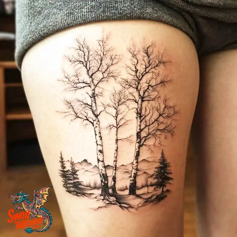 100 Birch Tree Tattoos: Meaning, Designs, and Inspiration 87 birch tree tattoo