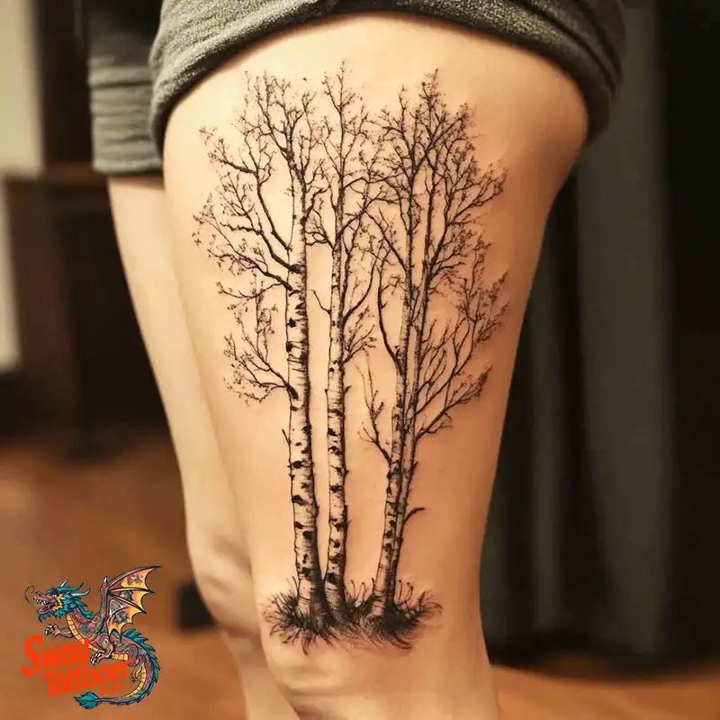100 Birch Tree Tattoos: Meaning, Designs, and Inspiration 73 birch tree tattoo