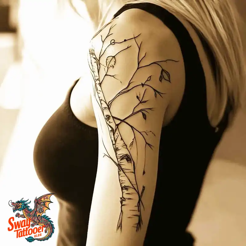 100 Birch Tree Tattoos: Meaning, Designs, and Inspiration 68 birch tree tattoo