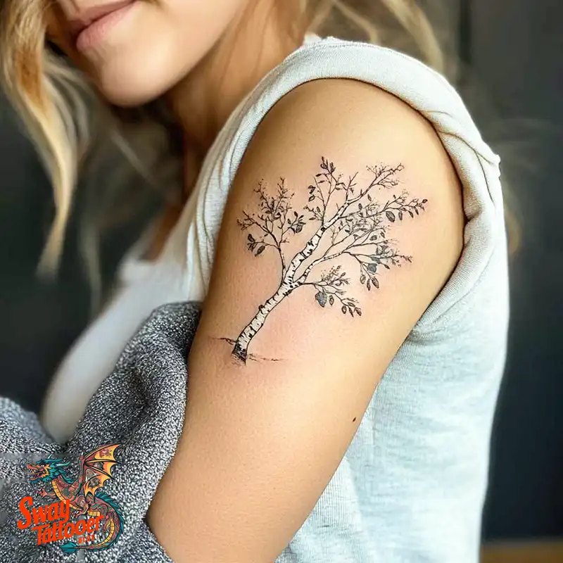 100 Birch Tree Tattoos: Meaning, Designs, and Inspiration 61 birch tree tattoo